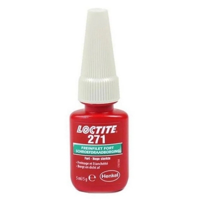 Fijador de roscas de alta resistencia LOCTITE 271 botella 5ml - motoscamaralweb.com