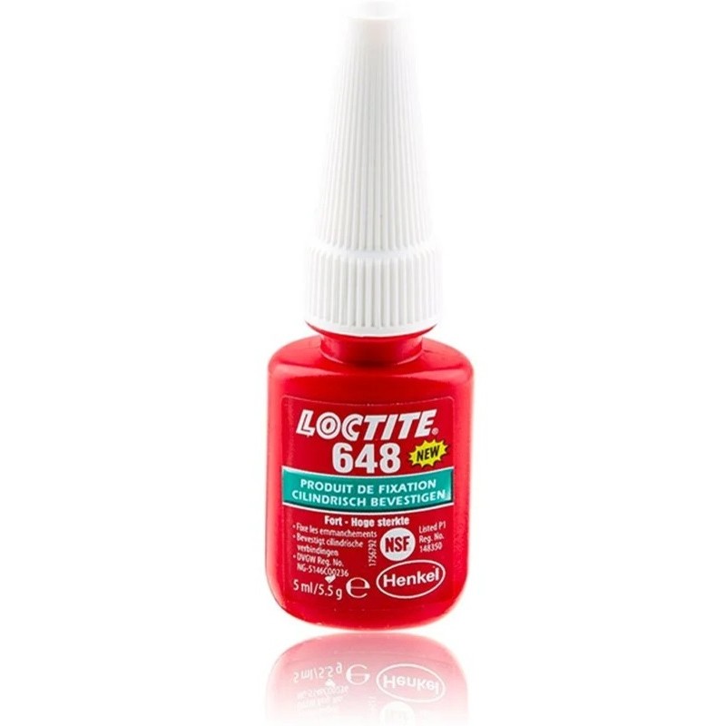 Compuesto de retención LOCTITE 648 botella 5ML - motoscamaralweb.com Compuesto de retención LOCTITE 648 botella 5ML - motoscamaralweb.com