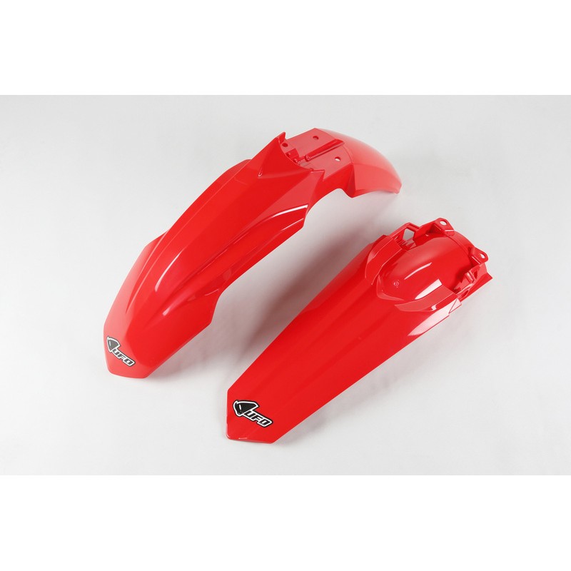 Kit guardabarros delantero & Trasero UFO OEM Color rojo Honda CRF450R - motoscamaralweb.com Kit guardabarros delantero & Trasero UFO OEM Color rojo Honda CRF450R - motoscamaralweb.com