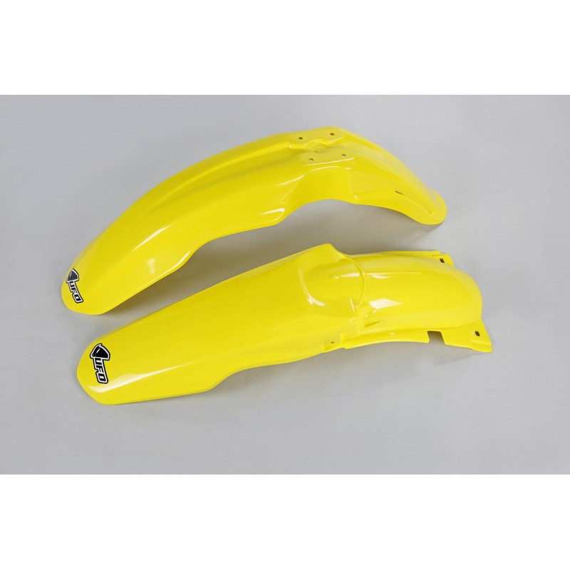 Kit guardabarros delantero & Trasero OEM Color Suzuki RM125/RM250 - motoscamaralweb.com Kit guardabarros delantero & Trasero OEM Color Suzuki RM125/RM250 - motoscamaralweb.com
