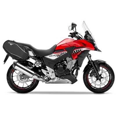 Fijaciones para alforjas laterales semirígidas SHAD CB500F/X. CBR500R - motoscamaralweb.com