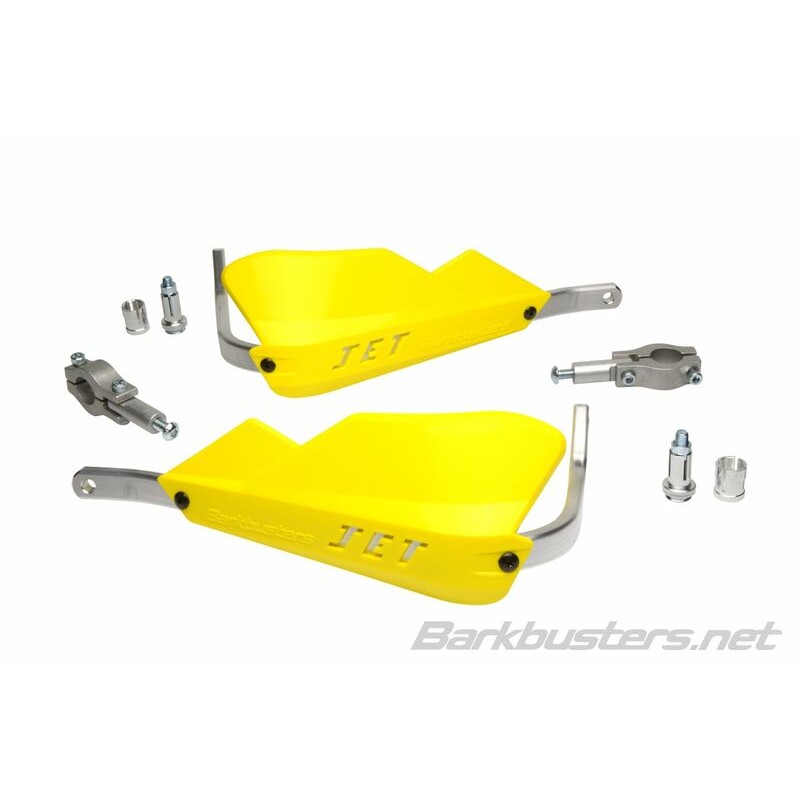 Kit de paramanos BARKBUSTERS JET cerrado Ø22 universal - Amarillo - motoscamaralweb.com Kit de paramanos BARKBUSTERS JET cerrado Ø22 universal - Amarillo - motoscamaralweb.com