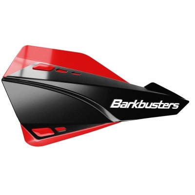 Kit paramanos Barkbusters SABRE Color negro / Color rojo - motoscamaralweb.com
