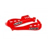 Protector de mano UFO Oklahoma ø28mm incl. kit de montaje - Rojo - motoscamaralweb.com