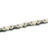 Cadena KMC X9 9 velocidades 114 eslabones plata/gris - motoscamaralweb.com