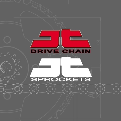 JT Chain Kit 428HDR 14/54 Reinforced - Standard Rear Sprocket - motoscamaralweb.com