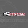 RENTHAL Chain Kit 520R1 14/45 Standard - Ultra-Light Self-Cleaning Rear Sprocket - motoscamaralweb.com