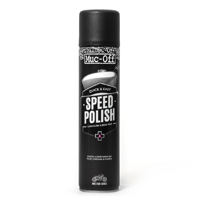Pulimento (cera de carnauba) MUC-OFF Motorcycle Speed Polish Spray 400mlx12 - motoscamaralweb.com Pulimento (cera de carnauba) MUC-OFF Motorcycle Speed Polish Spray 400mlx12 - motoscamaralweb.com