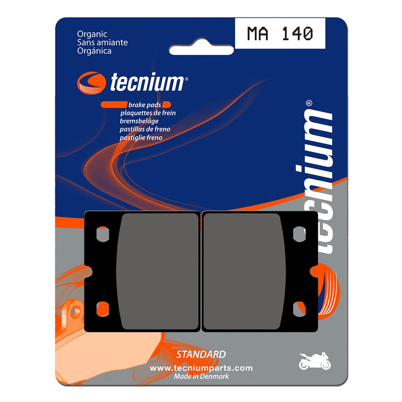 Pastillas de freno Tecnium MA140 Orgánicas - motoscamaralweb.com Pastillas de freno Tecnium MA140 Orgánicas - motoscamaralweb.com