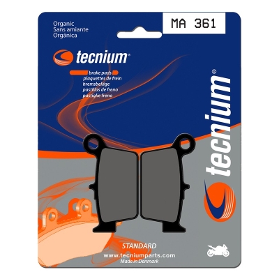 Pastillas de freno Tecnium MA361 Orgánicas - motoscamaralweb.com