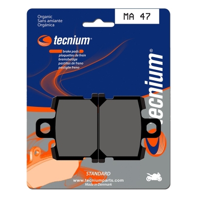 Pastillas de freno Tecnium MA47 Orgánicas - motoscamaralweb.com