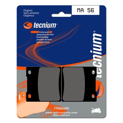 Pastillas de freno Tecnium MA56 Orgánicas - motoscamaralweb.com