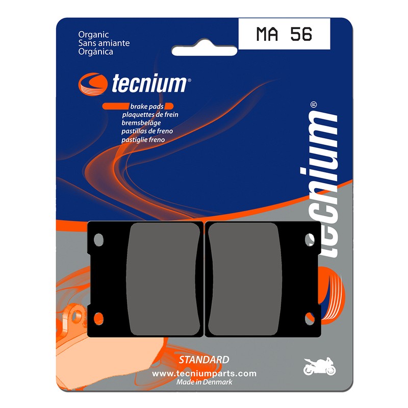 Pastillas de freno Tecnium MA56 Orgánicas - motoscamaralweb.com