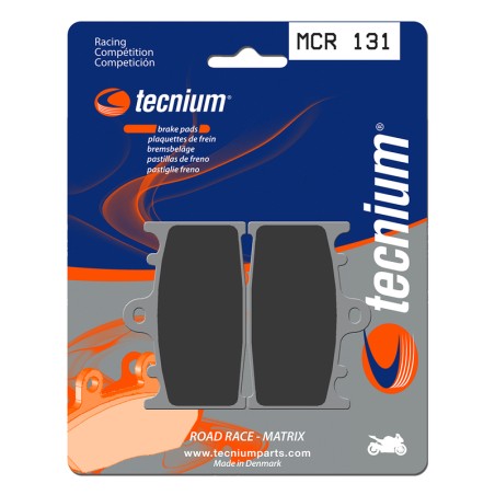 Pastillas de freno Tecnium MCR131 Sinterizadas Carbono - motoscamaralweb.com