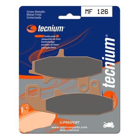 Pastillas de freno Tecnium MF126 Sinterizadas - motoscamaralweb.com