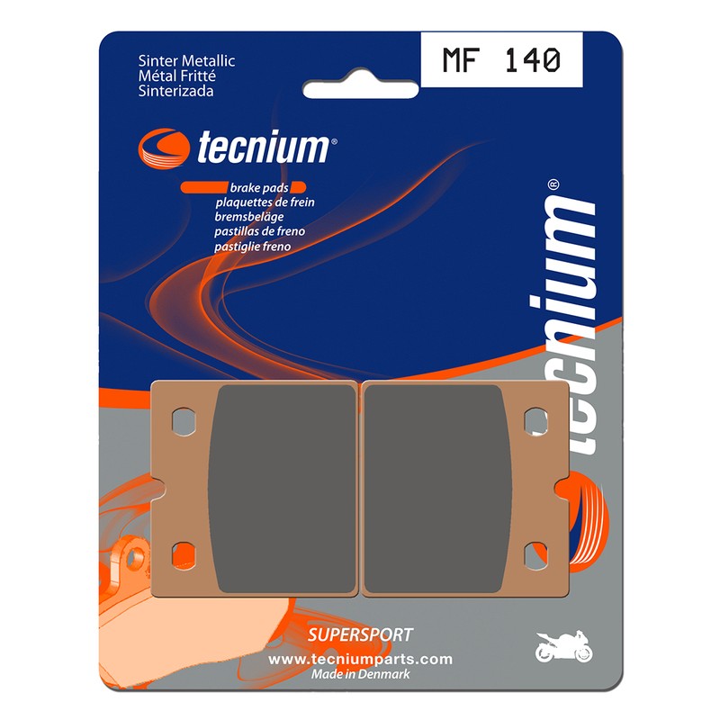 Pastillas de freno Tecnium MF140 Sinterizadas - motoscamaralweb.com Pastillas de freno Tecnium MF140 Sinterizadas - motoscamaralweb.com