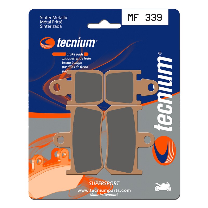 Pastillas de freno Tecnium MF339 Sinterizadas - motoscamaralweb.com Pastillas de freno Tecnium MF339 Sinterizadas - motoscamaralweb.com