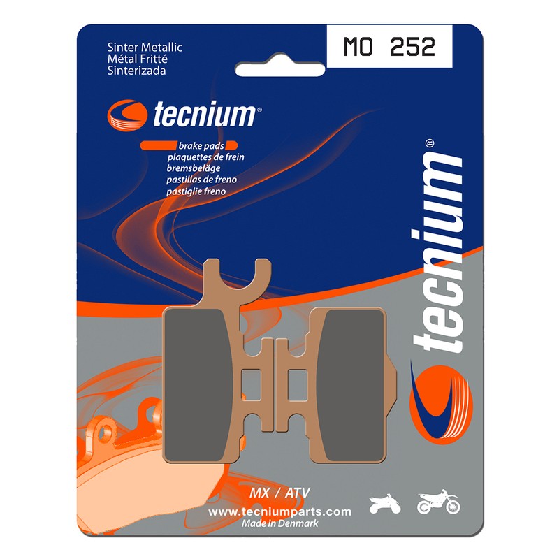 Pastillas de freno Tecnium MO252 Sinterizadas - motoscamaralweb.com Pastillas de freno Tecnium MO252 Sinterizadas - motoscamaralweb.com