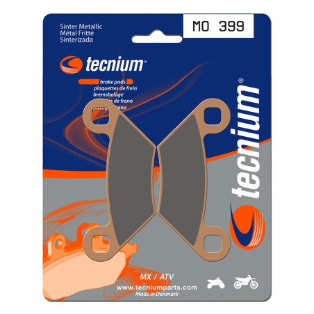 Pastillas de freno Tecnium MO399 Sinterizadas - motoscamaralweb.com