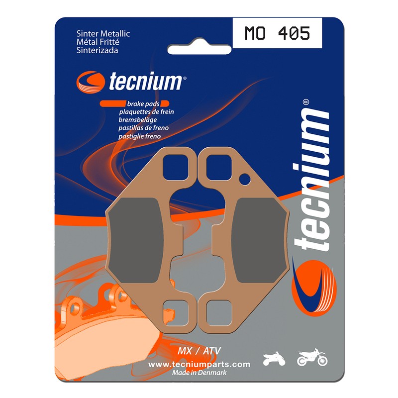 Pastillas de freno Tecnium MO405 Sinterizadas - motoscamaralweb.com Pastillas de freno Tecnium MO405 Sinterizadas - motoscamaralweb.com