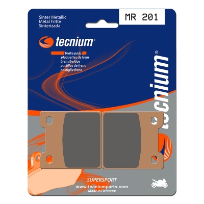 Pastillas de freno Tecnium MR201 Sinterizadas - motoscamaralweb.com
