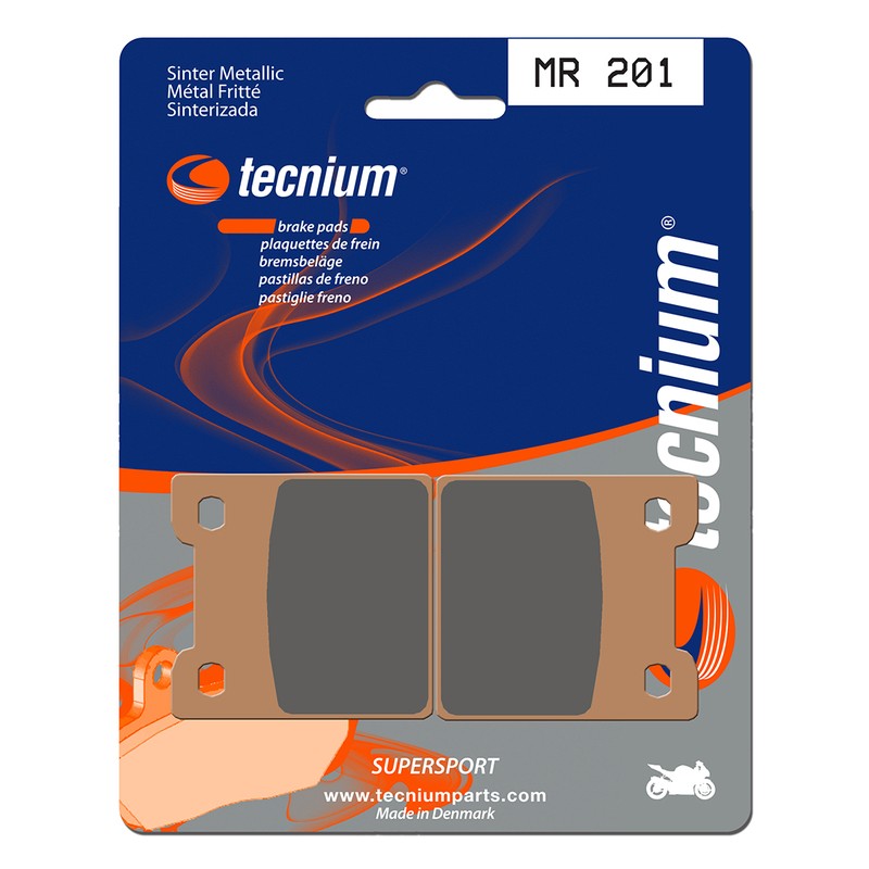 Pastillas de freno Tecnium MR201 Sinterizadas - motoscamaralweb.com