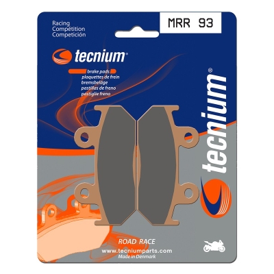 Pastillas de freno Tecnium MRR93 Sinterizadas competición - motoscamaralweb.com