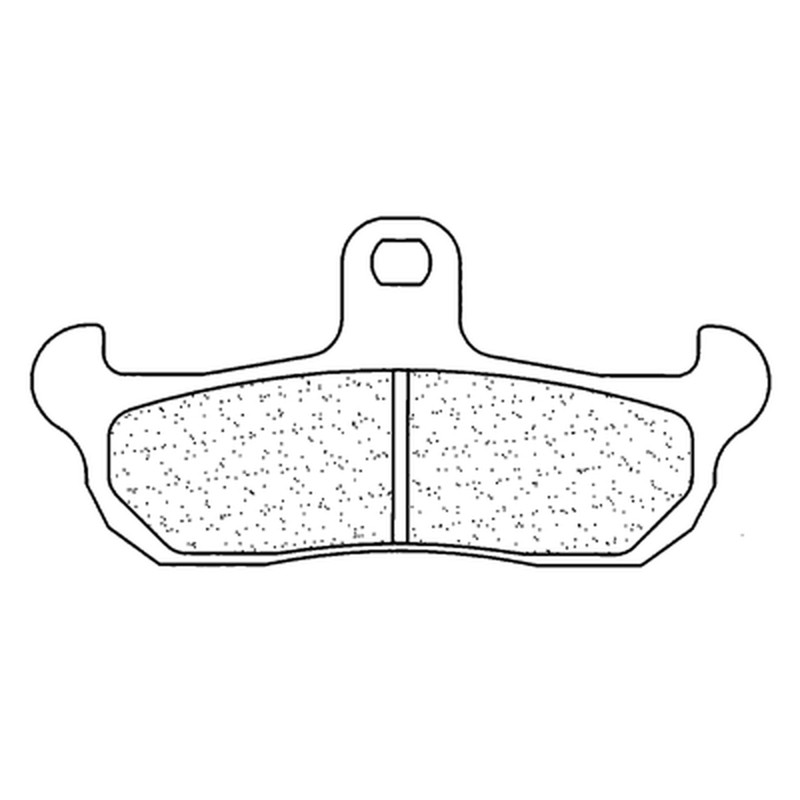 Juego de pastillas sinterizadas CL BRAKES (2400EN10) - motoscamaralweb.com