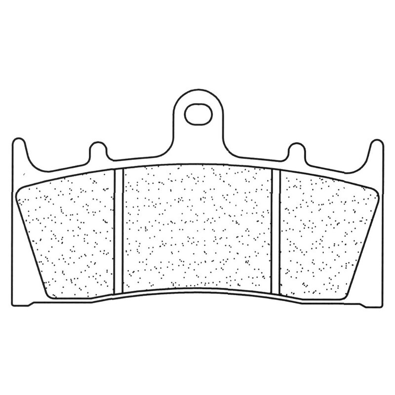 Juego de pastillas sinterizadas CL Brakes (2255C60) - motoscamaralweb.com