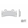 Pastillas de freno sinterizadas racing Brembo 07YA32SC - motoscamaralweb.com