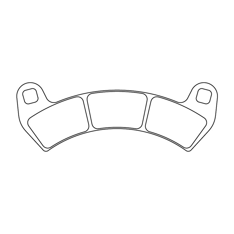 Juego de pastillas sinterizadas CL BRAKES (1247ATV1) - motoscamaralweb.com