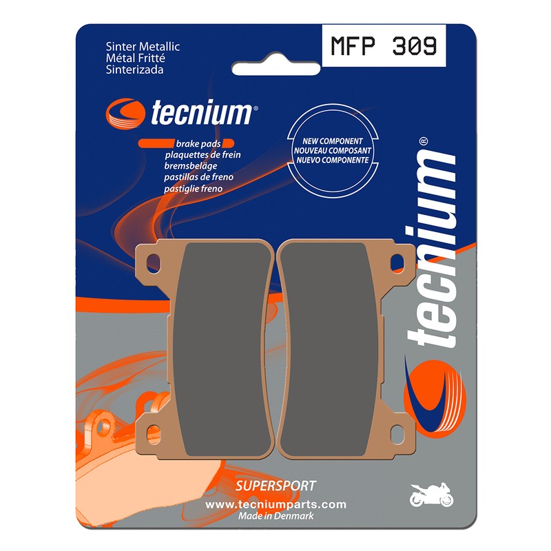 Pastillas de freno Tecnium sinterizadas delanteras alto rendimiento MFP339 - motoscamaralweb.com Pastillas de freno Tecnium sinterizadas delanteras alto rendimiento MFP339 - motoscamaralweb.com