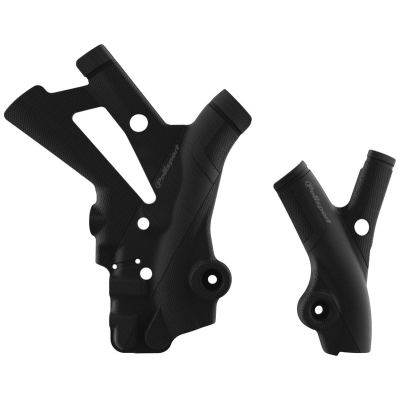 Protector de chasis POLISPORT negro (2013-2019) - motoscamaralweb.com
