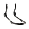Caballete delantero BIHR Home Track color negro mate y ruedas negras - motoscamaralweb.com