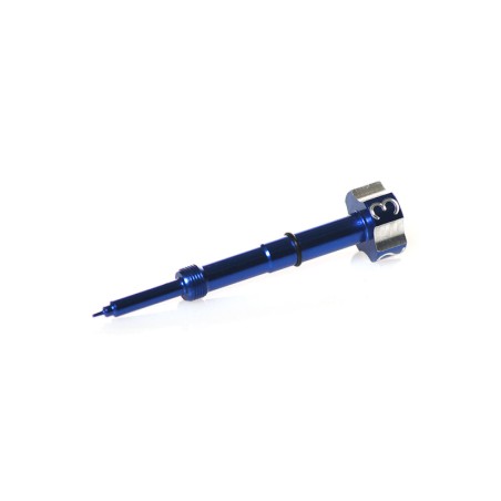 Tornillo de mezcla de combustible RFX Race (azul) para carburador Keihin FCR - motoscamaralweb.com