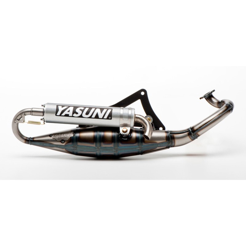 Escape completo YASUNI R (silenciador aluminio) - Derbi / Peugeot Motor Morini - motoscamaralweb.com Escape completo YASUNI R (silenciador aluminio) - Derbi / Peugeot Motor Morini - motoscamaralweb.com