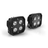 Kit de faro auxiliar LED DENALI D4 con controlador DialDim™ - Universal - motoscamaralweb.com