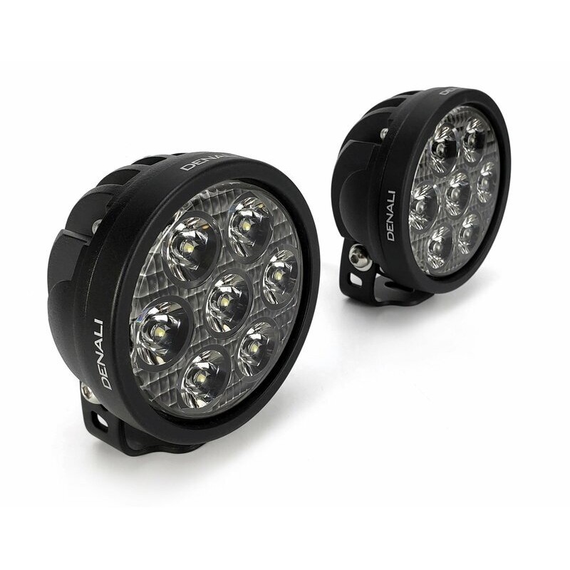 Kit de faro auxiliar LED DENALI D7 con cableado y controlador DialDim™ - motoscamaralweb.com Kit de faro auxiliar LED DENALI D7 con cableado y controlador DialDim™ - motoscamaralweb.com