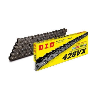 Kit cadena DID/PBR 428VX 14/43 estándar - corona estándar - motoscamaralweb.com