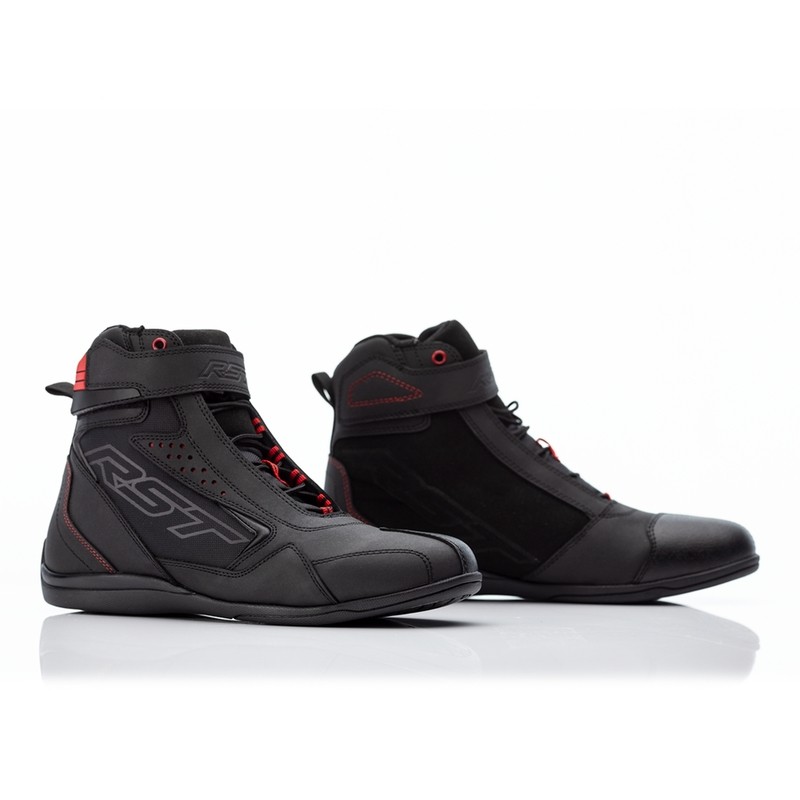 Botas RST FRONTIER Negro/Rojo . 46/UK12 - motoscamaralweb.com Botas RST FRONTIER Negro/Rojo . 46/UK12 - motoscamaralweb.com