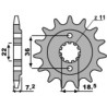 Piñón PBR acero estándar 2067 - 520 - motoscamaralweb.com