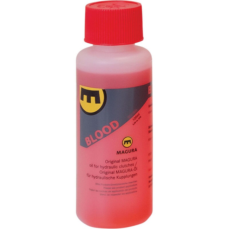 Líquido de frenos y embrague mineral MAGURA Blood Red - Bote 100ml - motoscamaralweb.com Líquido de frenos y embrague mineral MAGURA Blood Red - Bote 100ml - motoscamaralweb.com