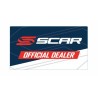 Adhesivo de distribuidor oficial SCAR - motoscamaralweb.com