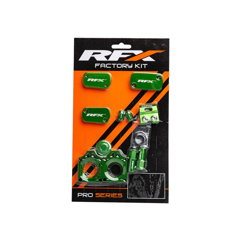 Kit de estética RFX Factory - Kawasaki KXF250/450- motoscamaralweb.com Kit de estética RFX Factory - Kawasaki KXF250/450- motoscamaralweb.com