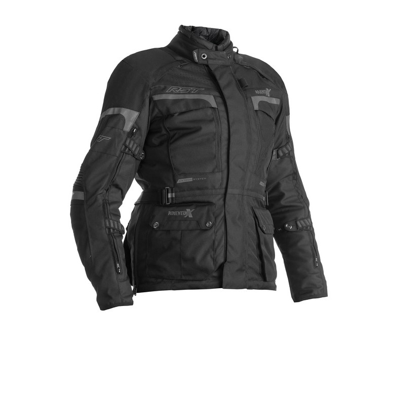 Chaqueta textil RST Adventure-X CE mujer - Negro - motoscamaralweb.com Chaqueta textil RST Adventure-X CE mujer - Negro - motoscamaralweb.com