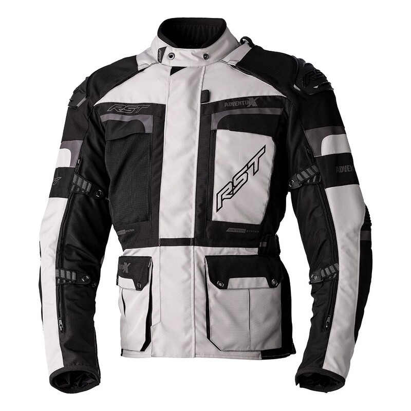 Chaqueta Textil (Hombre) RST ADVENTURE-X AIRBAG CE Plata. Talla EU50/S - motoscamaralweb.com Chaqueta Textil (Hombre) RST ADVENTURE-X AIRBAG CE Plata. Talla EU50/S - motoscamaralweb.com