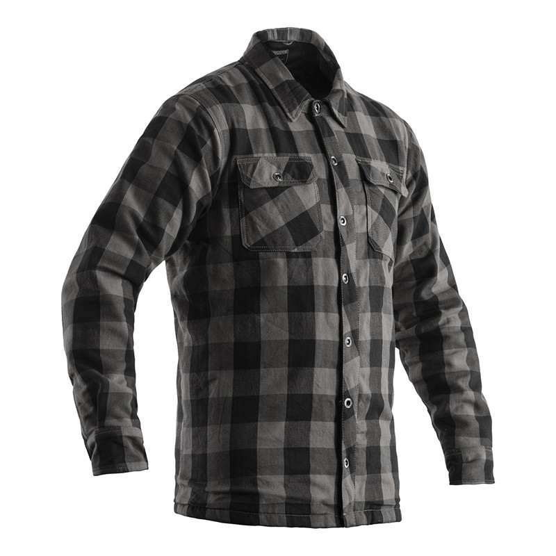 Chaqueta textil reforzada con aramida RST Lumberjack CE hombre - Gris oscuro - motoscamaralweb.com Chaqueta textil reforzada con aramida RST Lumberjack CE hombre - Gris oscuro - motoscamaralweb.com