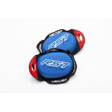 Deslizaderas de rodilla RST Factory Race con velcro invertido - motoscamaralweb.com
