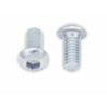 Tornillos cabeza redonda gruesa BOLT M6 x 1 x 12mm - motoscamaralweb.com