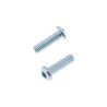 Tornillos cabeza redonda gruesa BOLT M6 x 1 x 20mm - motoscamaralweb.com